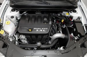 Dodge Avenger Performance Air Intake - K&N Engineering - 69 Series Typhoon - Silver - `12-`14 Dodge Avenger Performance Air Intake - K&N Engineering - 69 Series Typhoon - Silver - `12-`14